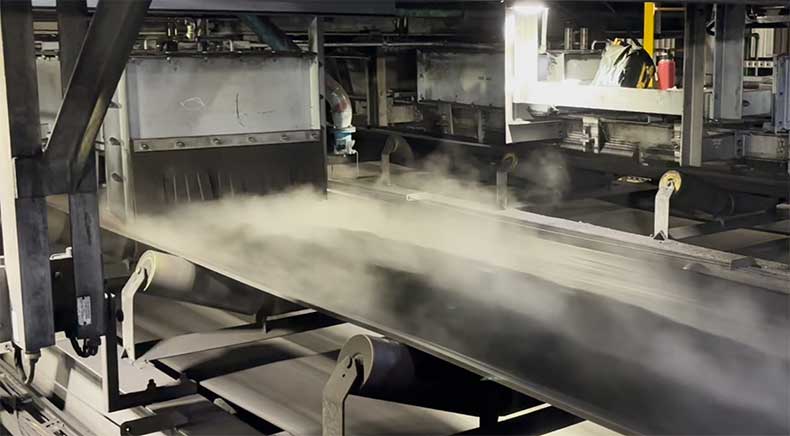 Dry Fog conveyor and transfer point dust control at CS Energy