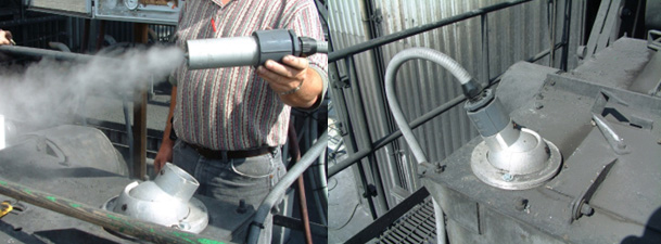 DSI Dry Fog Ball & Socket Mount